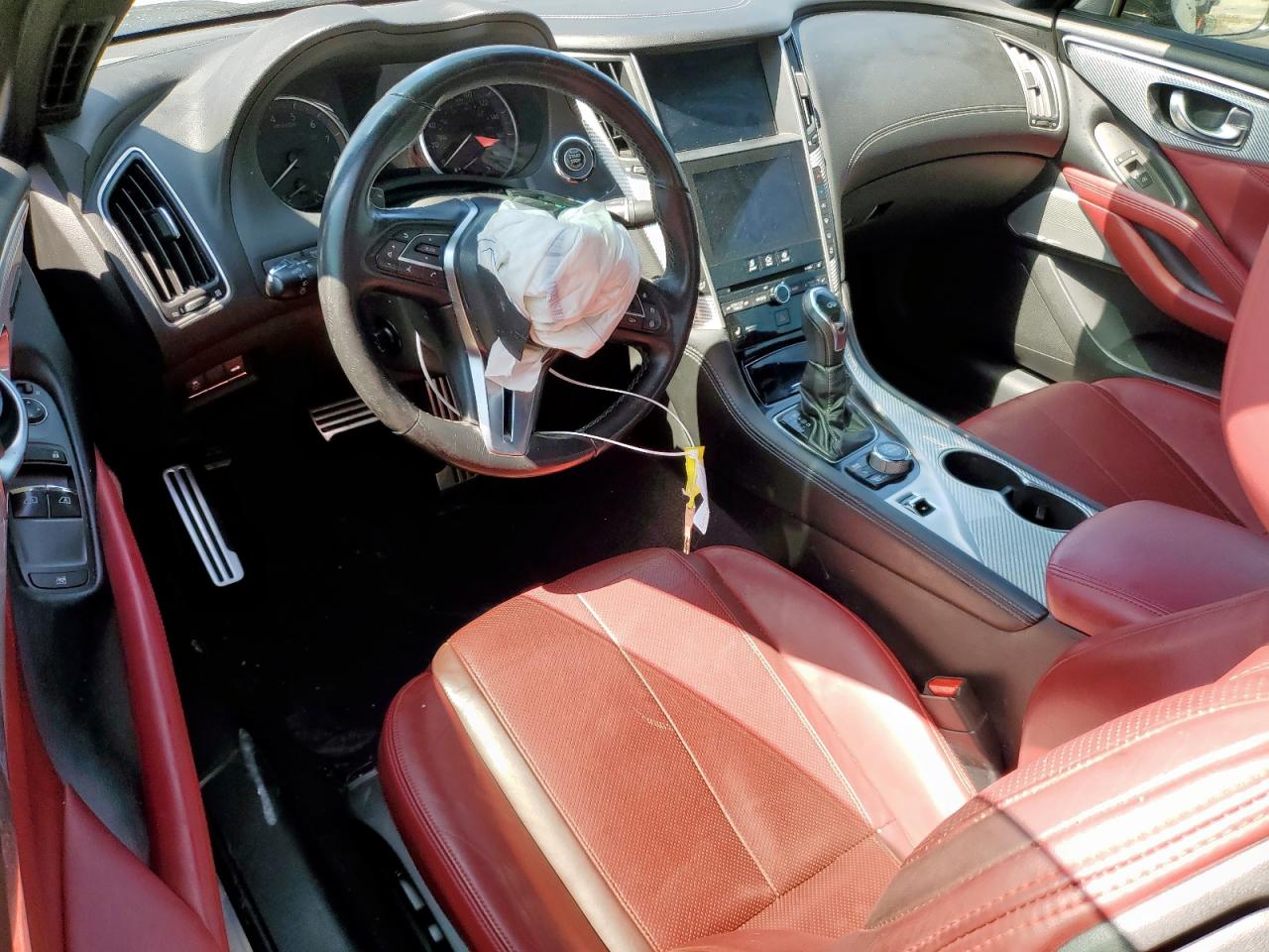 2018 Infiniti Q60 Red Sport 400 VIN: JN1FV7EL0JM630735 Lot: 63908665