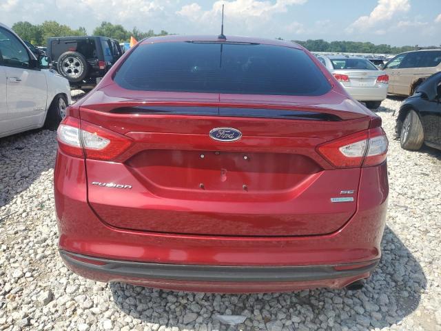  FORD FUSION 2016 Czerwony