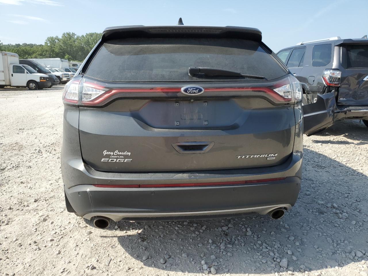 2017 Ford Edge Titanium VIN: 2FMPK4K88HBB46350 Lot: 63831005