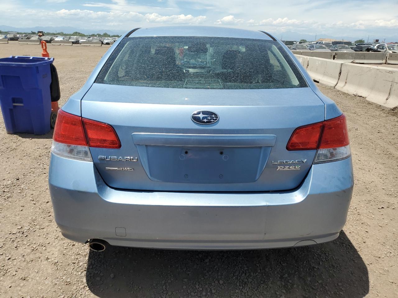 2011 Subaru Legacy 2.5I Premium VIN: 4S3BMBC6XB3249612 Lot: 62955025