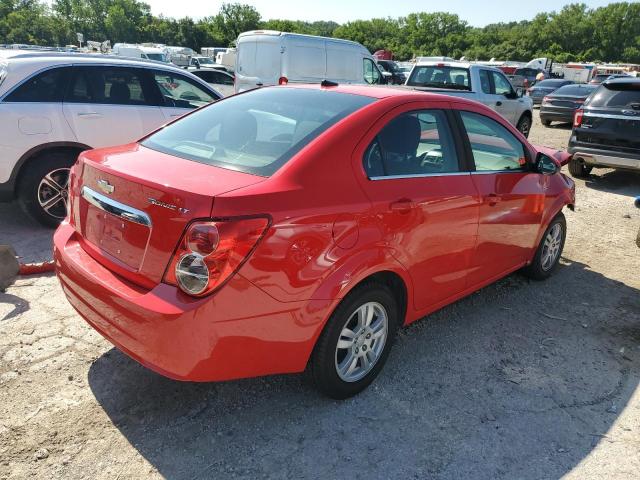  CHEVROLET SONIC 2014 Czerwony