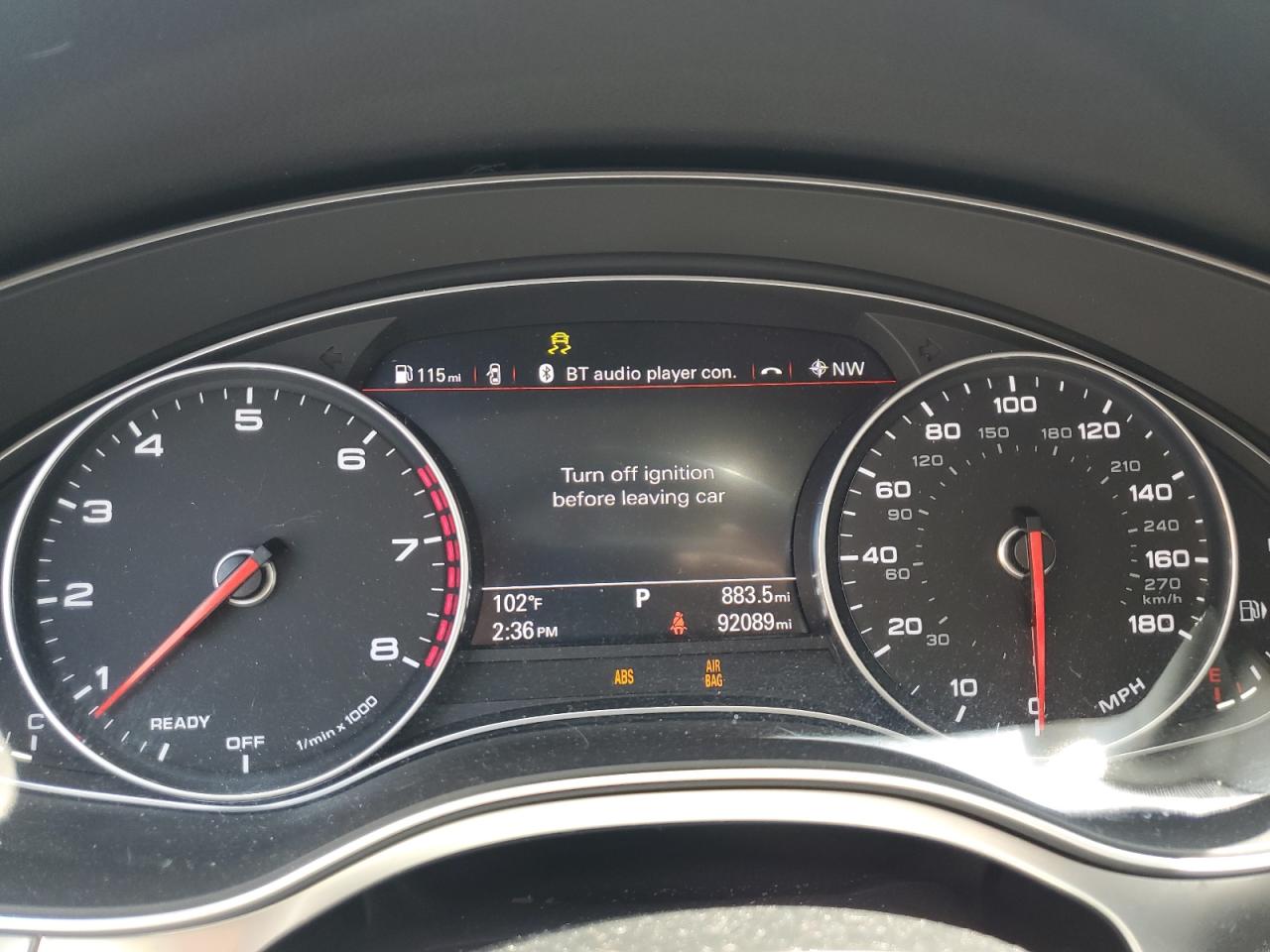 2016 Audi A6 Prestige VIN: WAUHGAFC1GN172215 Lot: 64434115