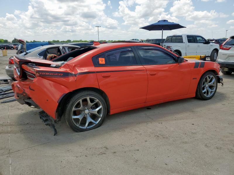 Sedans DODGE CHARGER 2016 Pomarańczowy
