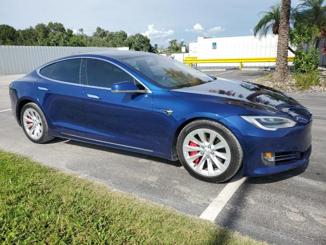  TESLA MODEL S 2017 Granatowy