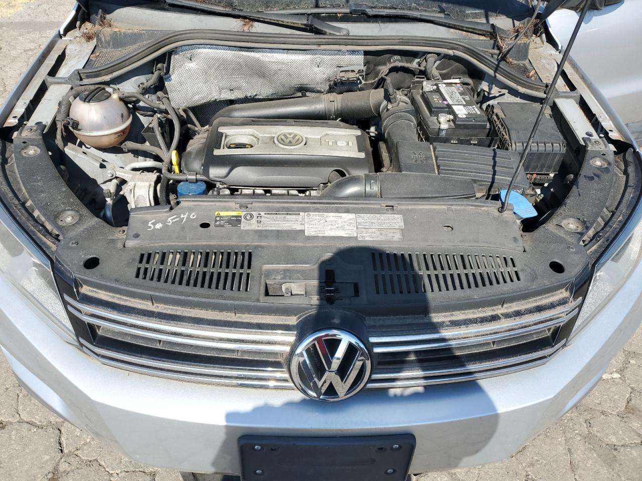 2015 Volkswagen Tiguan S VIN: WVGBV7AX2FW580724 Lot: 65144465