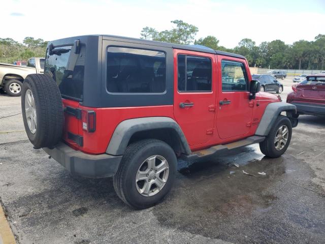  JEEP WRANGLER 2017 Czerwony