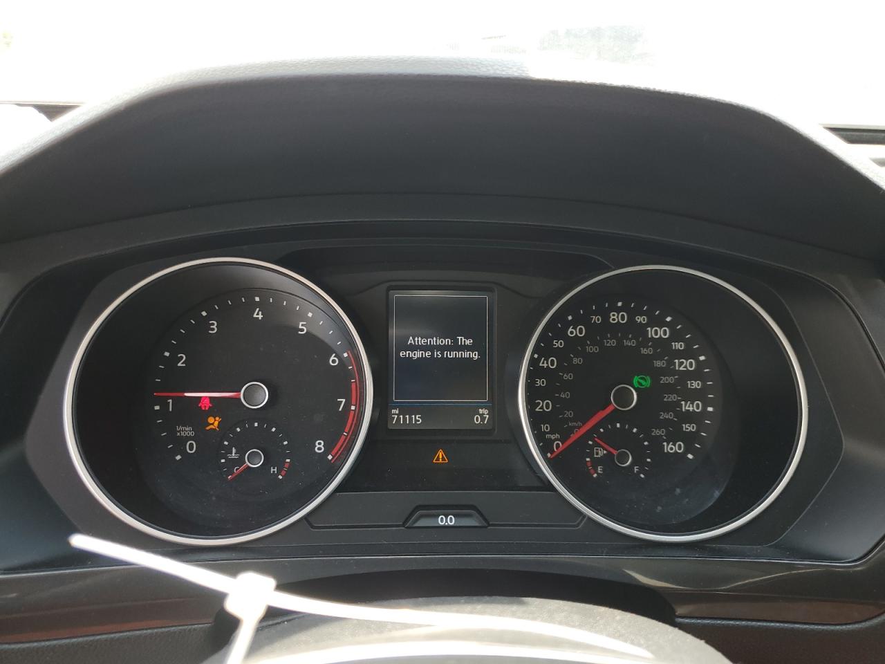 2018 Volkswagen Tiguan Se VIN: 3VV2B7AX7JM107215 Lot: 85146035