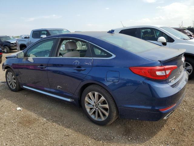  HYUNDAI SONATA 2016 Granatowy