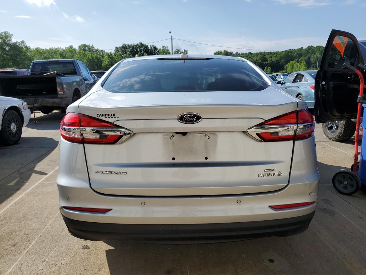 2019 Ford Fusion Se VIN: 3FA6P0LU6KR187953 Lot: 65161055