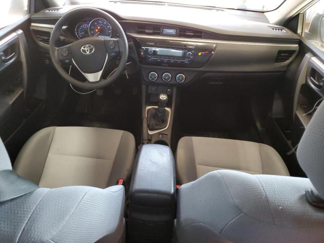  TOYOTA COROLLA 2015 Srebrny