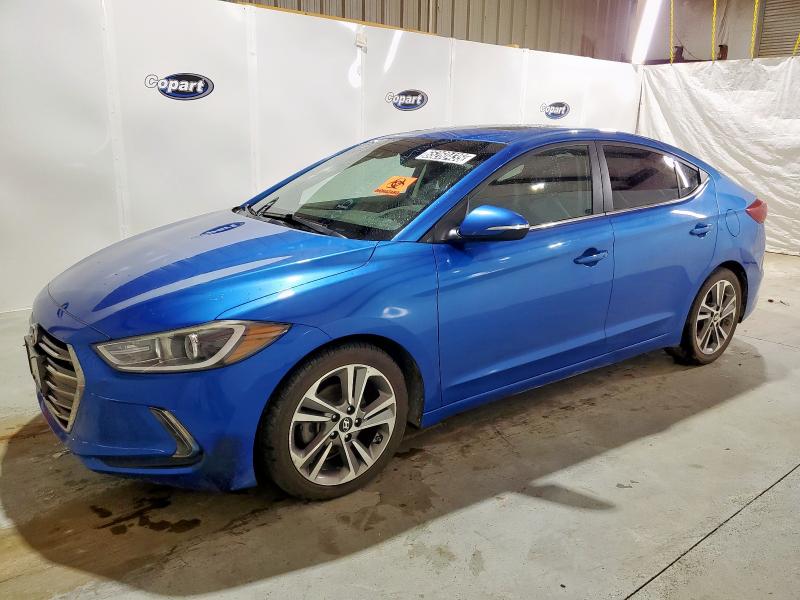  HYUNDAI ELANTRA 2018 Blue