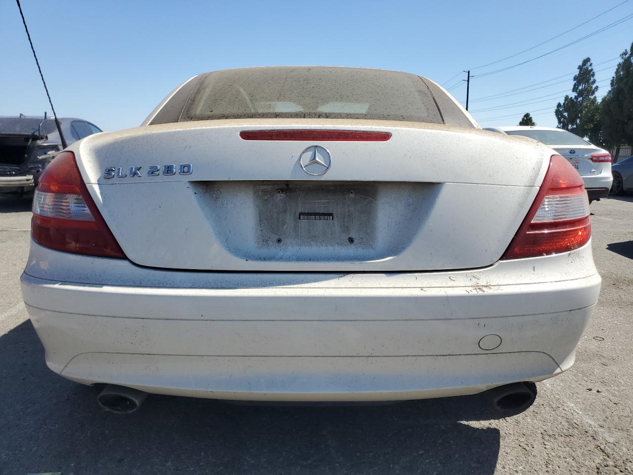2006 Mercedes-Benz Slk 280 VIN: WDBWK54F56F116671 Lot: 66695555