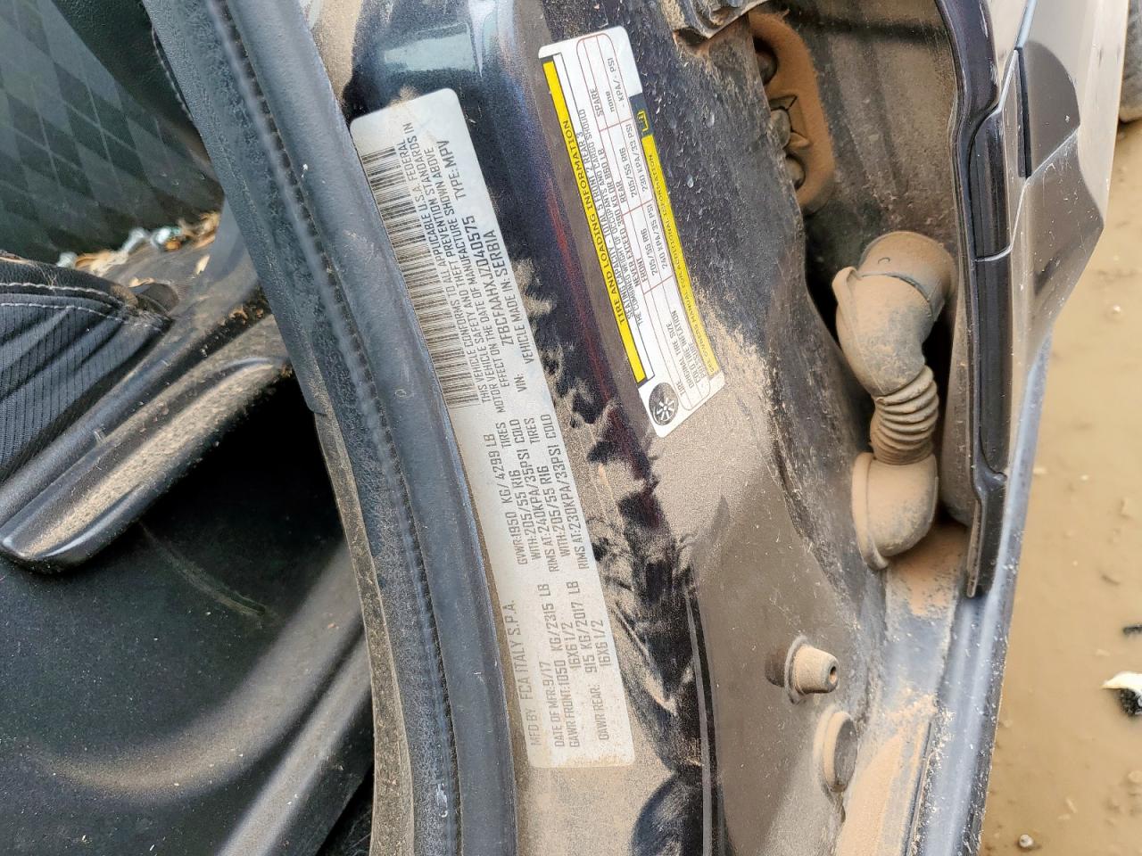 2018 Fiat 500L Pop VIN: ZFBCFAAHXJZ040575 Lot: 66851345