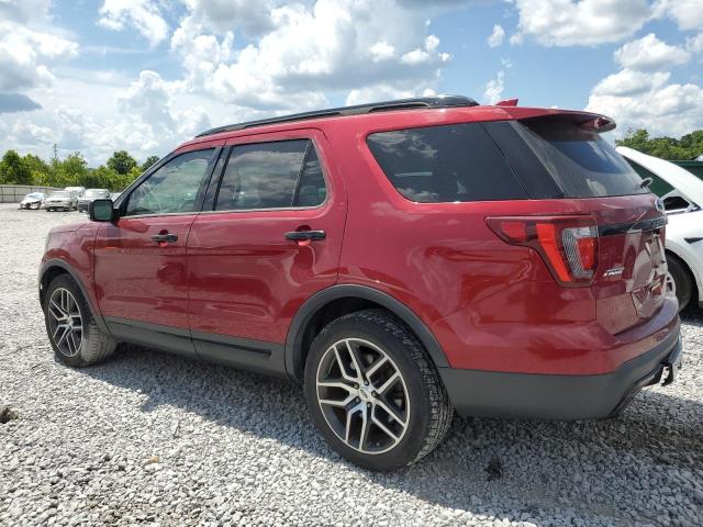  FORD EXPLORER 2016 Czerwony