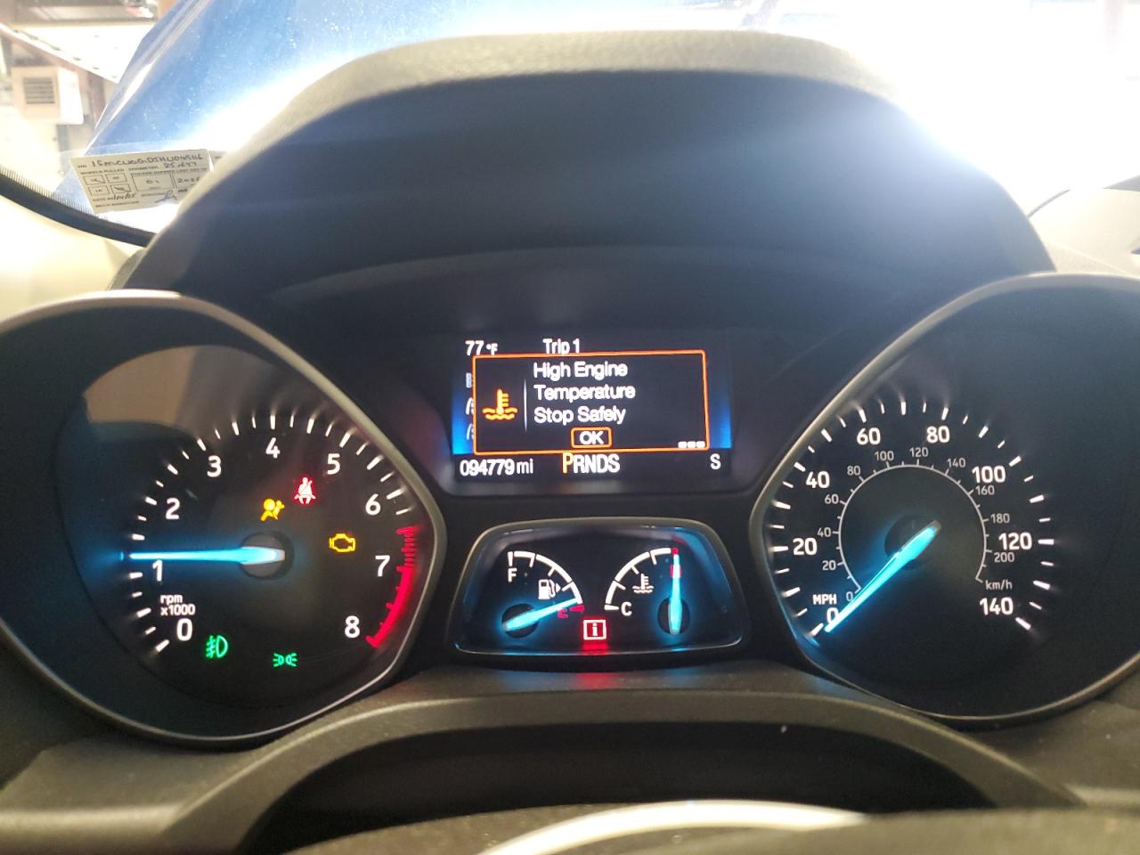 2017 Ford Escape Se VIN: 1FMCU0GD5HUD49116 Lot: 65004995