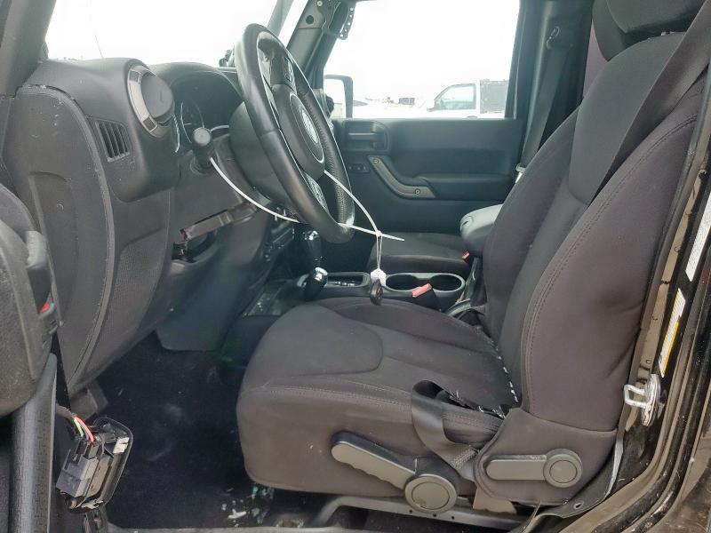 Parquets JEEP WRANGLER 2013 Czarny