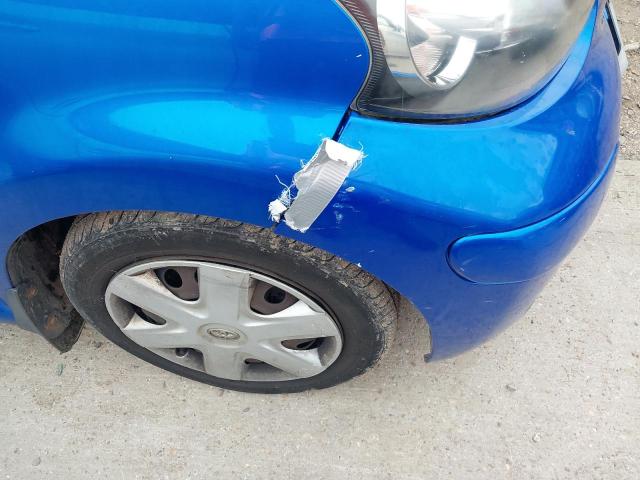 2009 TOYOTA AYGO BLUE