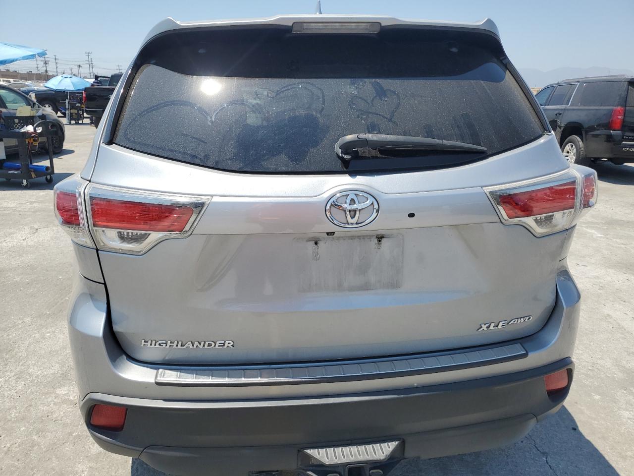 2015 Toyota Highlander Xle VIN: 5TDJKRFH9FS152879 Lot: 65085435