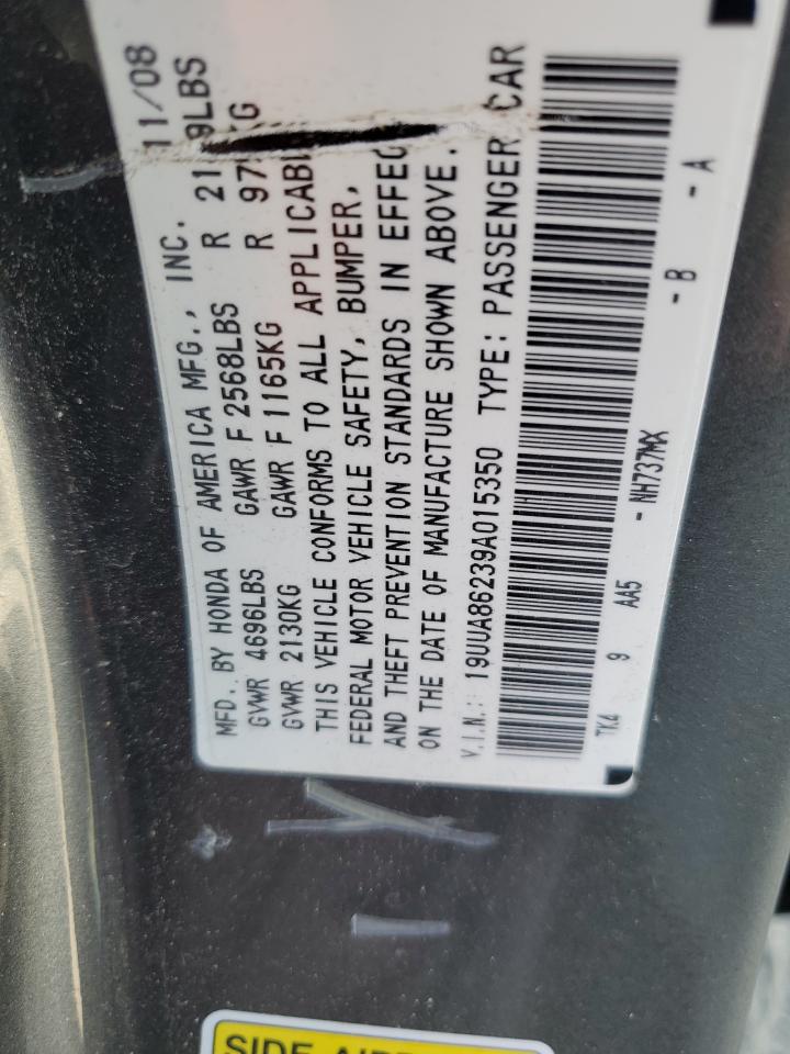19uua86239a015350 19UUA86239A015350 2009 Acura Tl