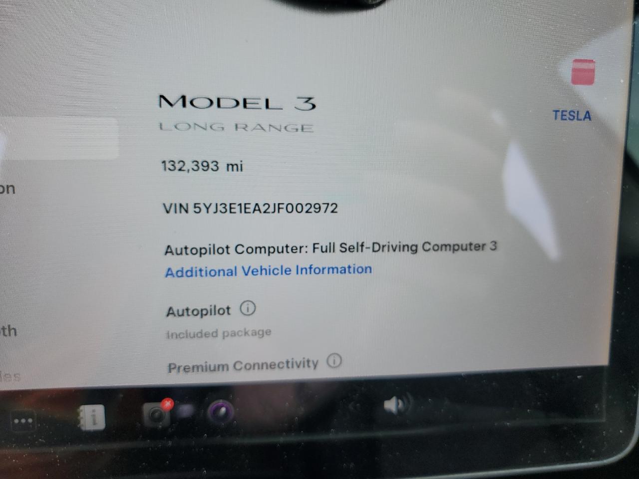 2018 Tesla Model 3 VIN: 5YJ3E1EA2JF002972 Lot: 65196675
