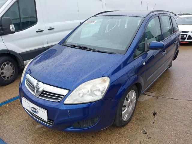 2008 VAUXHALL ZAFIRA LIF for sale at Copart NEWBURY