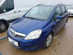 2008 VAUXHALL ZAFIRA LIF for sale at Copart NEWBURY