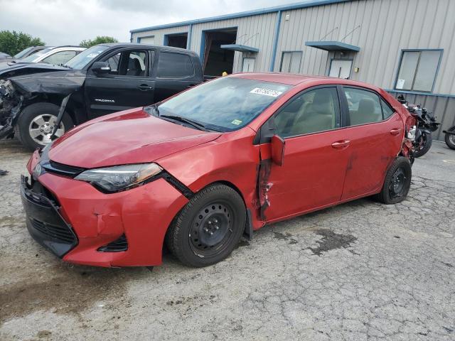  TOYOTA COROLLA 2017 Red