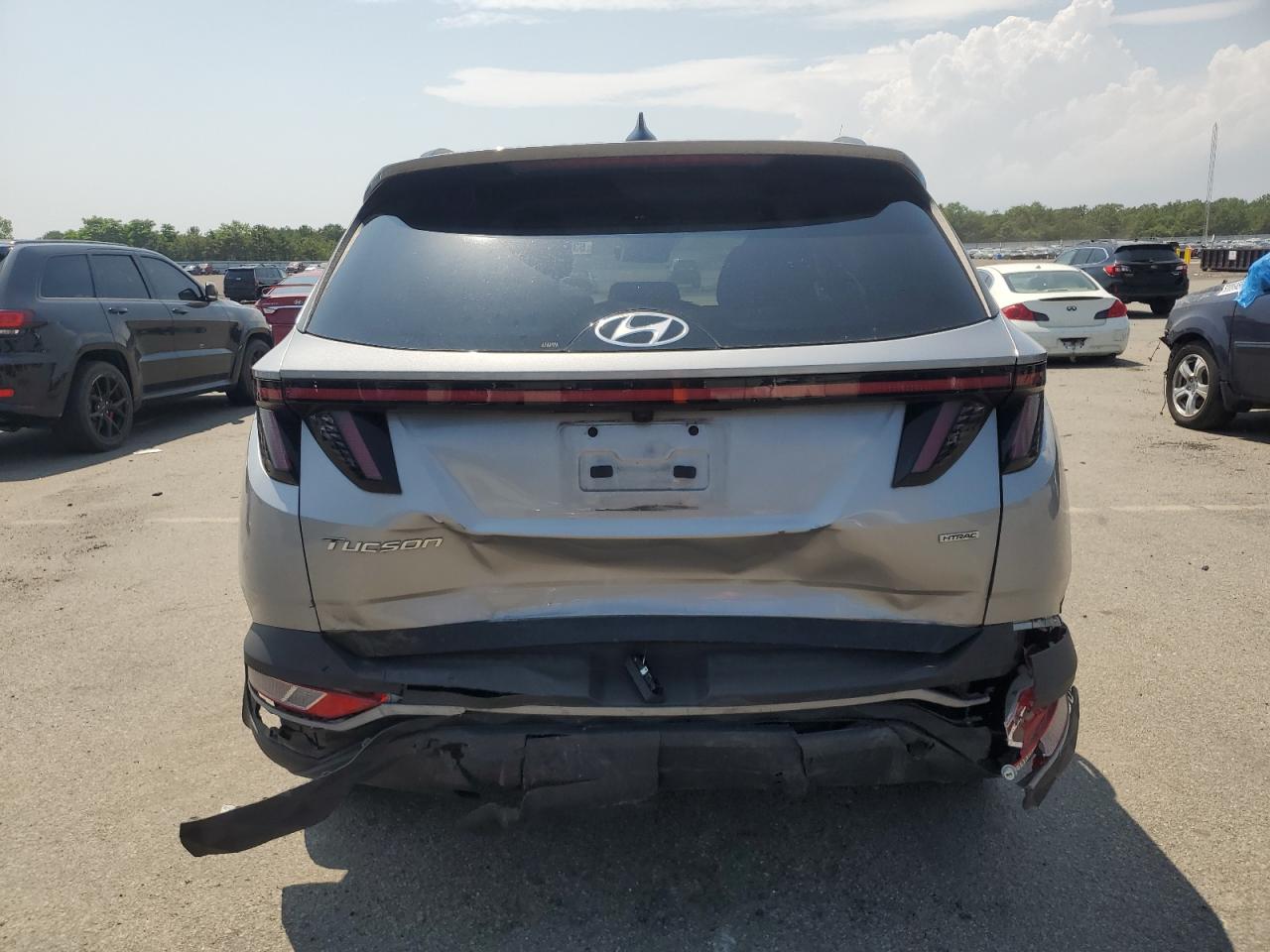 2022 Hyundai Tucson Sel VIN: KM8JBCAE1NU034079 Lot: 63996775