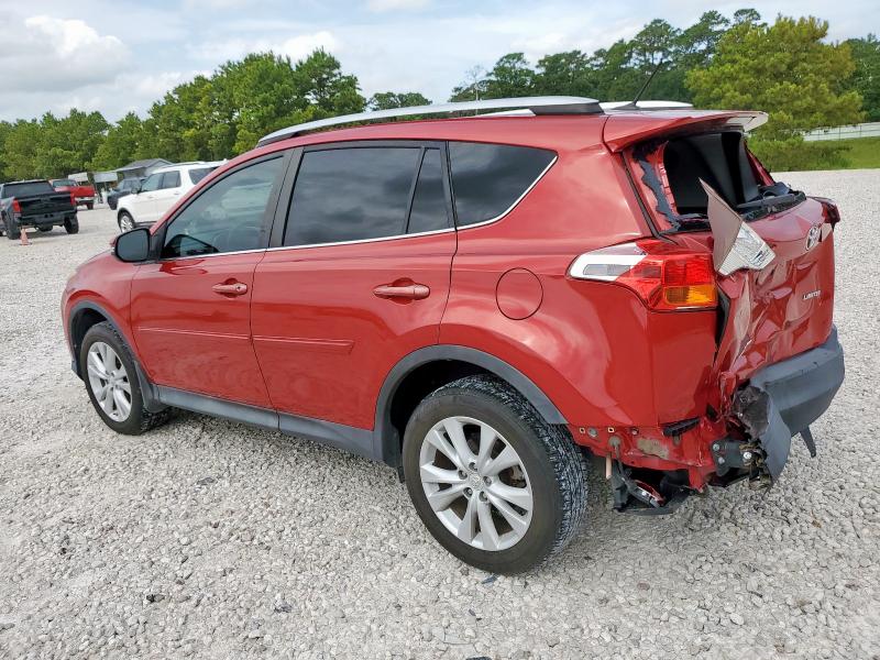  TOYOTA RAV4 2015 Czerwony