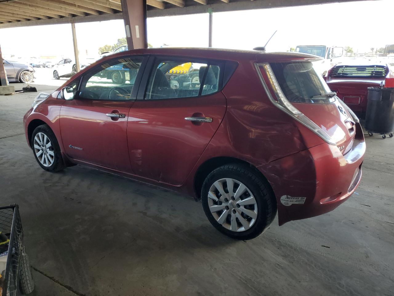 2015 Nissan Leaf S VIN: 1N4AZ0CP8FC300093 Lot: 66548055