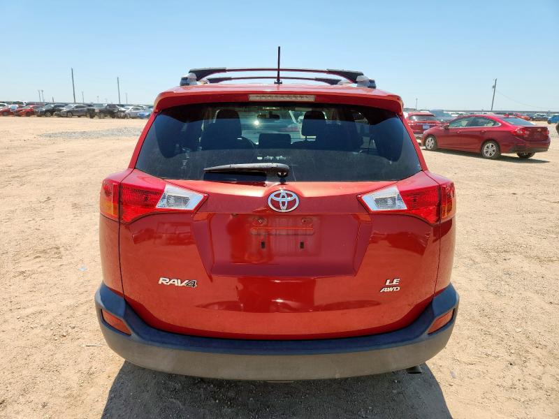  TOYOTA RAV4 2015 Czerwony
