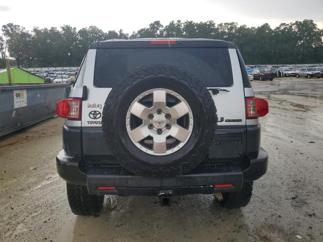 2007 Toyota Fj Cruiser VIN: JTEBU11F870022646 Lot: 63988935