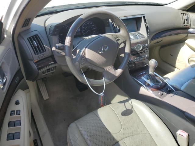  INFINITI G37 2012 White