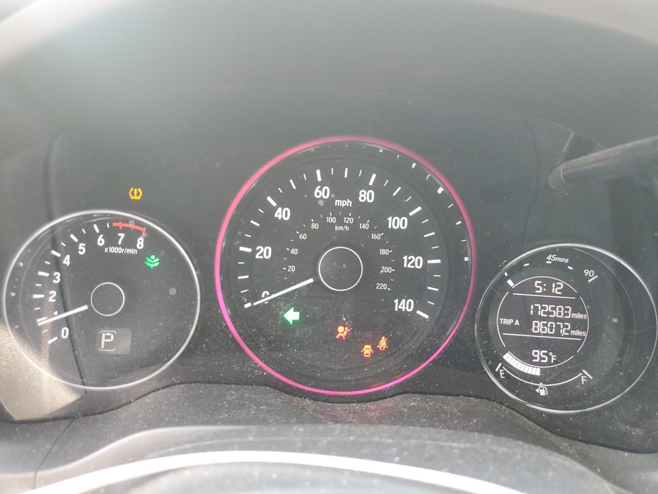 2016 Honda Hr-V Ex VIN: 3CZRU6H5XGM707624 Lot: 64178035