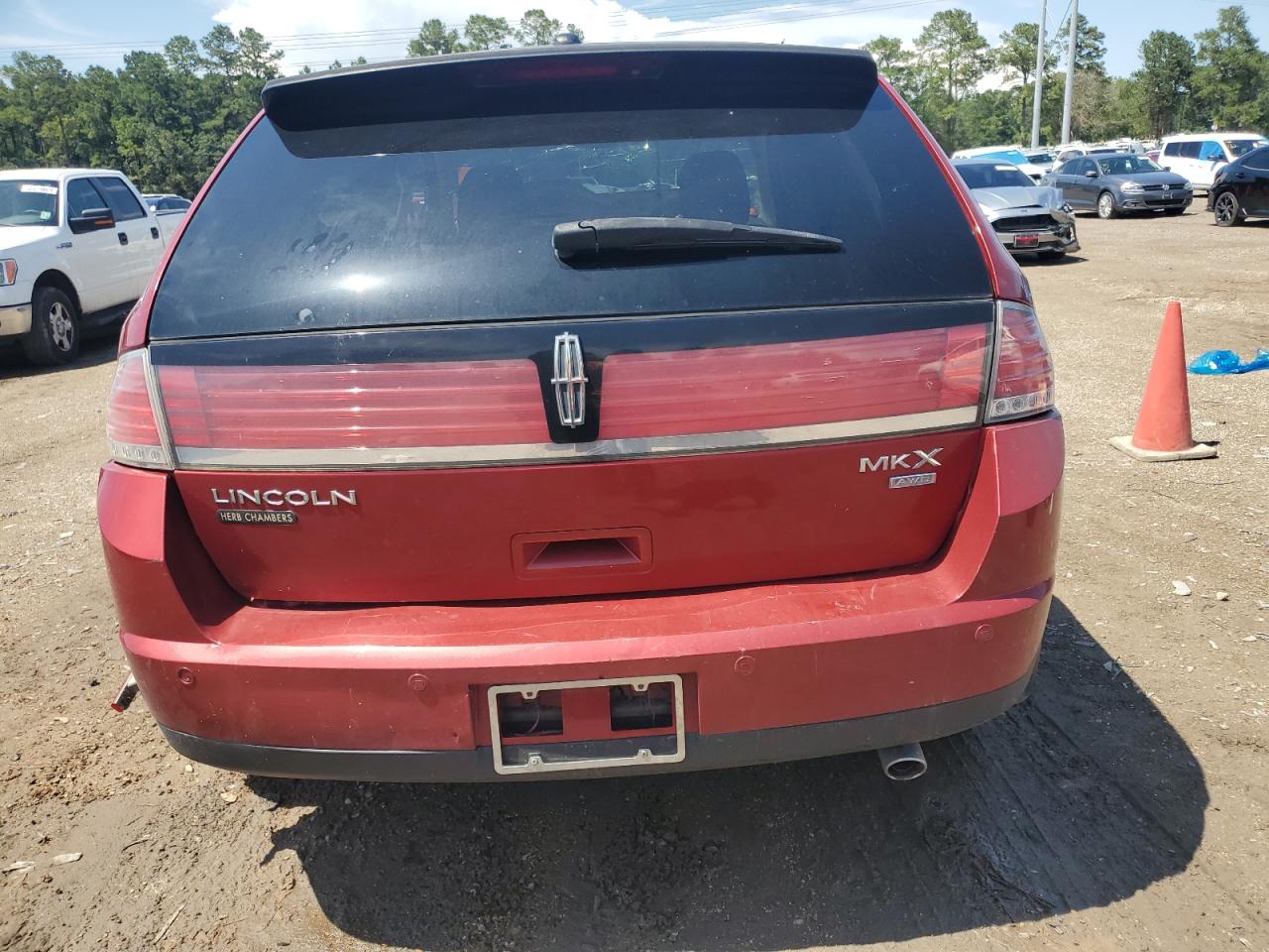 2008 Lincoln Mkx VIN: 2LMDU88C08BJ17557 Lot: 63341725