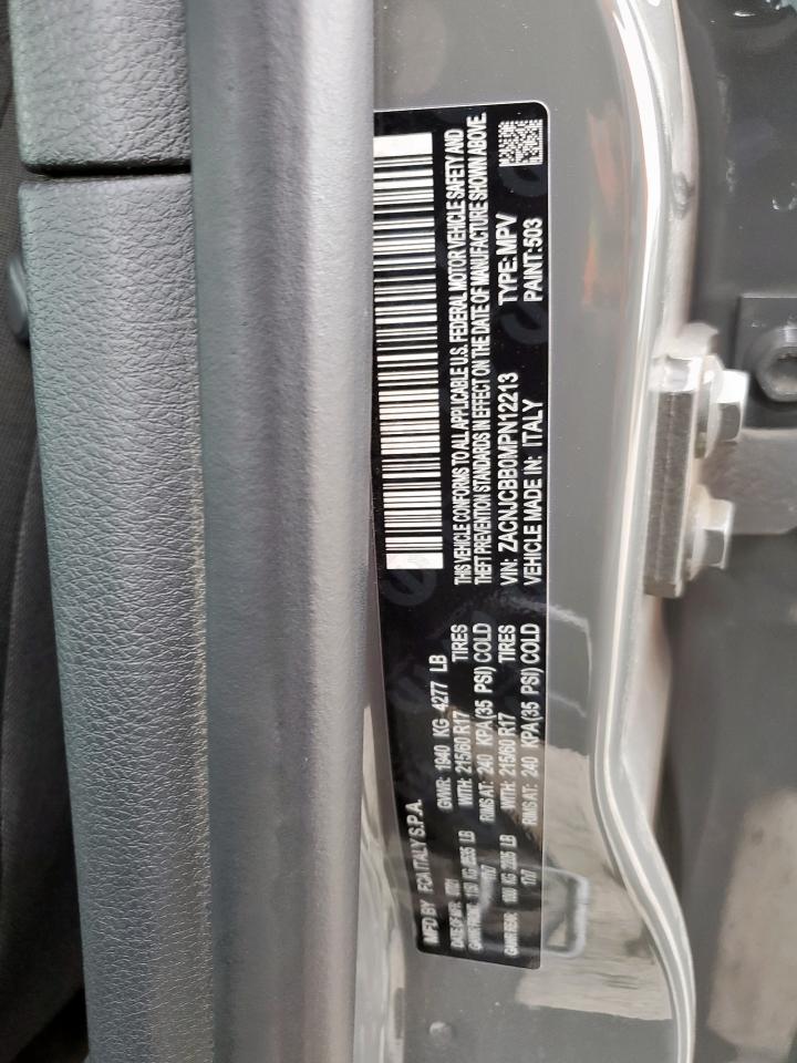 2021 Jeep Renegade Latitude VIN: ZACNJCBB0MPN12213 Lot: 64459505