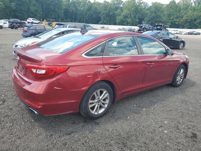  HYUNDAI SONATA 2015 Czerwony