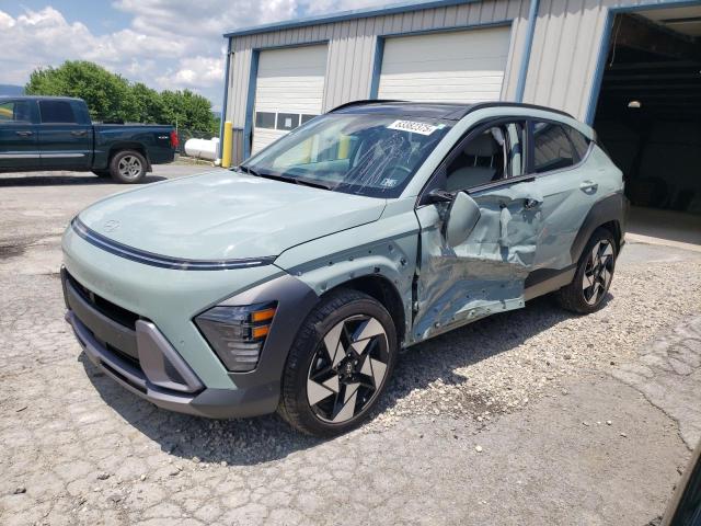  HYUNDAI KONA 2024 Темно-бирюзовый