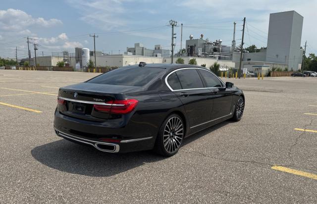Sedans BMW 7 SERIES 2016 Czarny