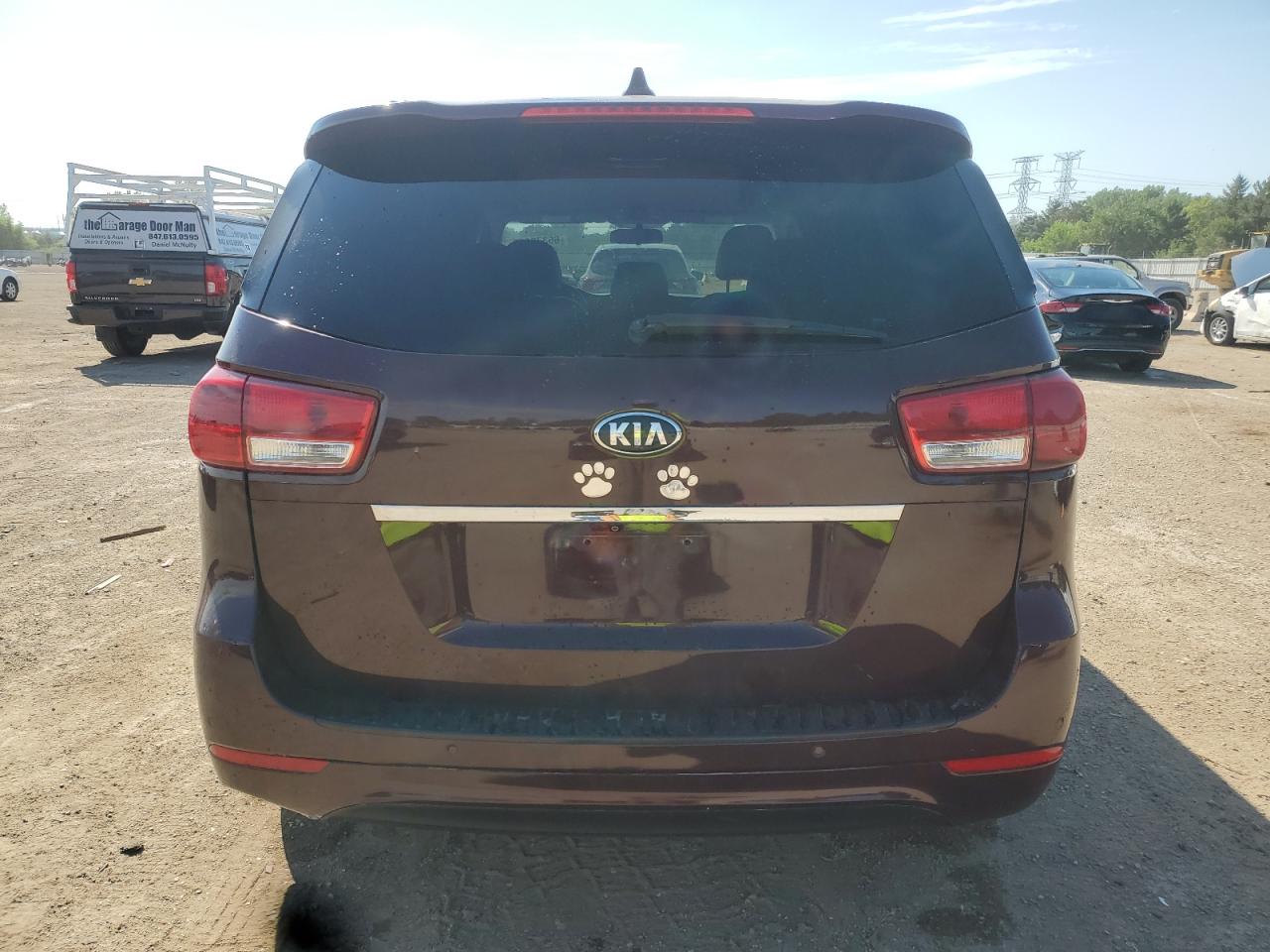 2017 Kia Sedona Lx VIN: KNDMB5C15H6266281 Lot: 65372205