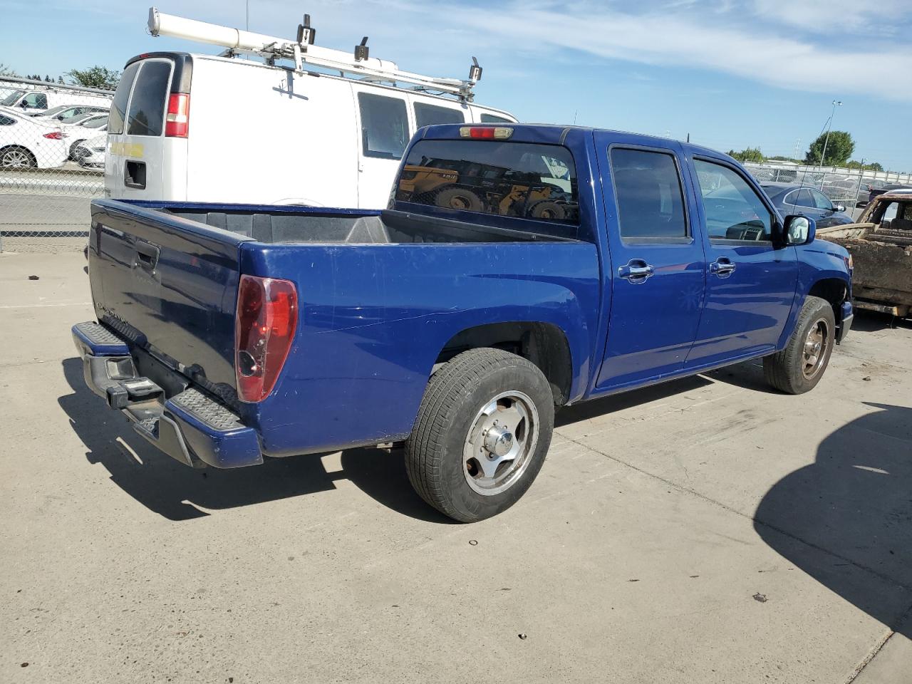 2012 Chevrolet Colorado Lt blue null gas 1GCDSCF90C8105145 photo #4