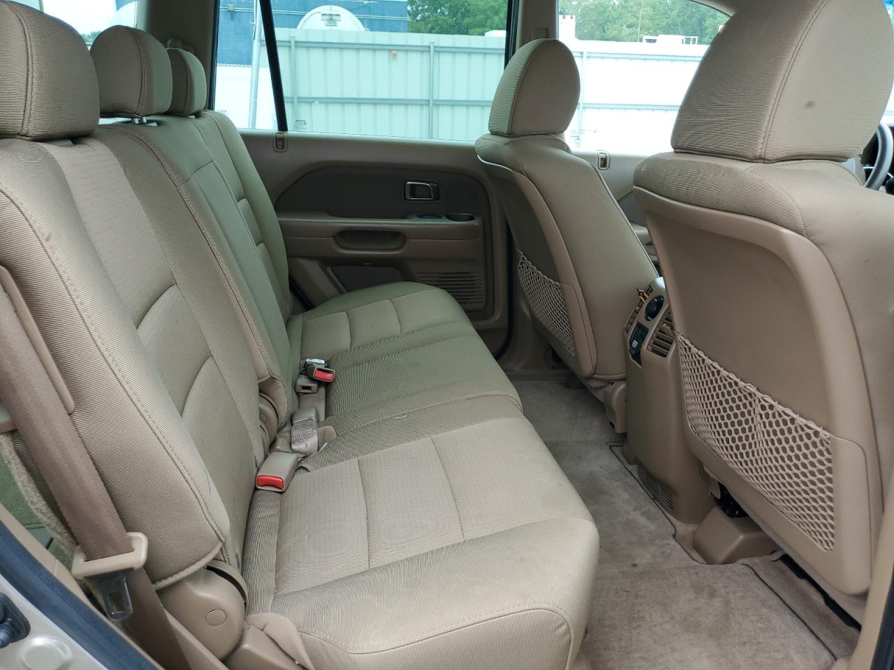 2006 Honda Pilot Lx VIN: 2HKYF18146H558871 Lot: 63369055