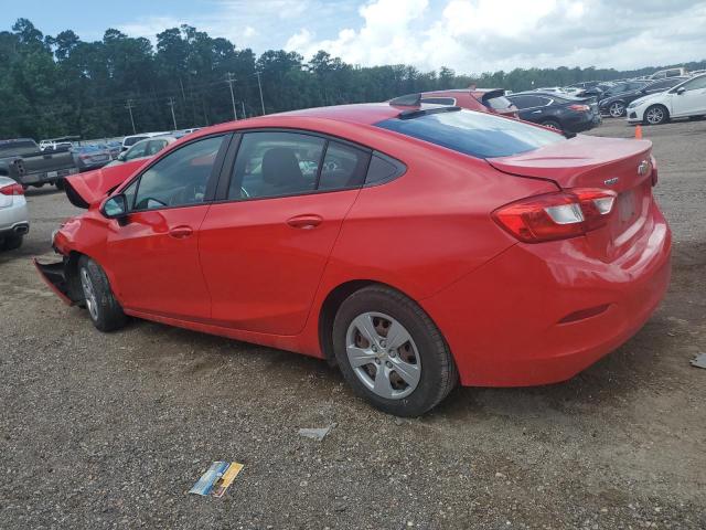  CHEVROLET CRUZE 2017 Czerwony