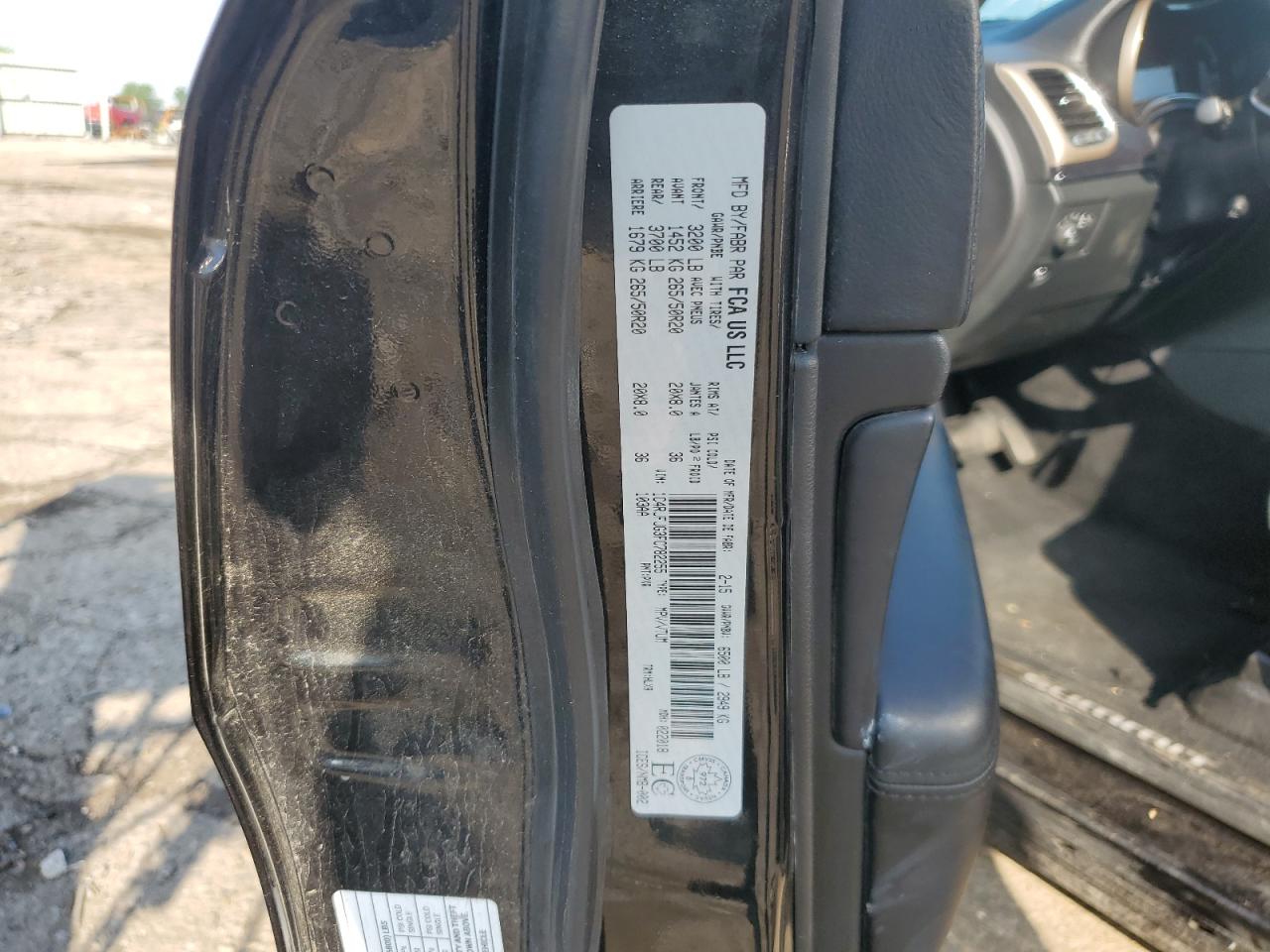 2015 Jeep Grand Cherokee Summit VIN: 1C4RJFJG3FC782255 Lot: 65986875