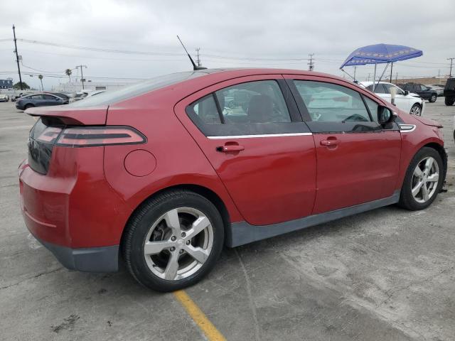 Hatchbacks CHEVROLET VOLT 2012 Red