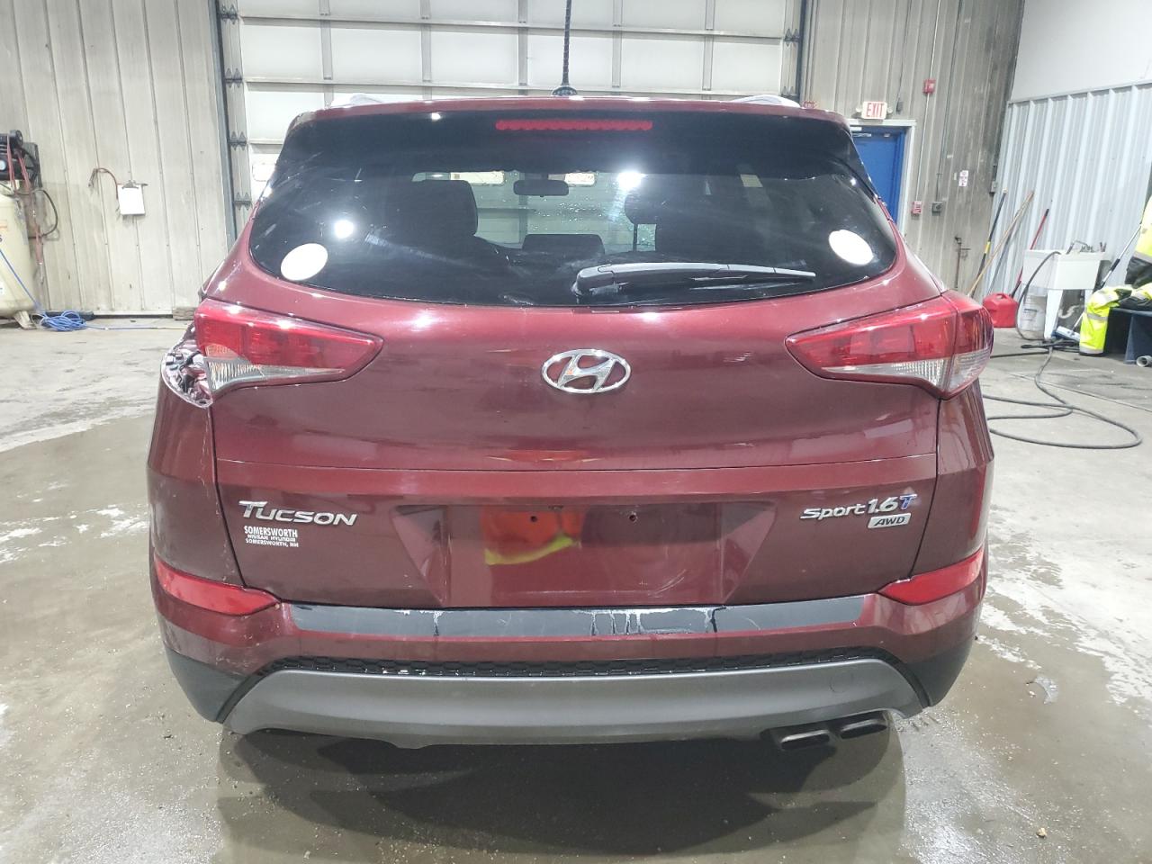 2016 Hyundai Tucson Limited VIN: KM8J3CA24GU118354 Lot: 64949595