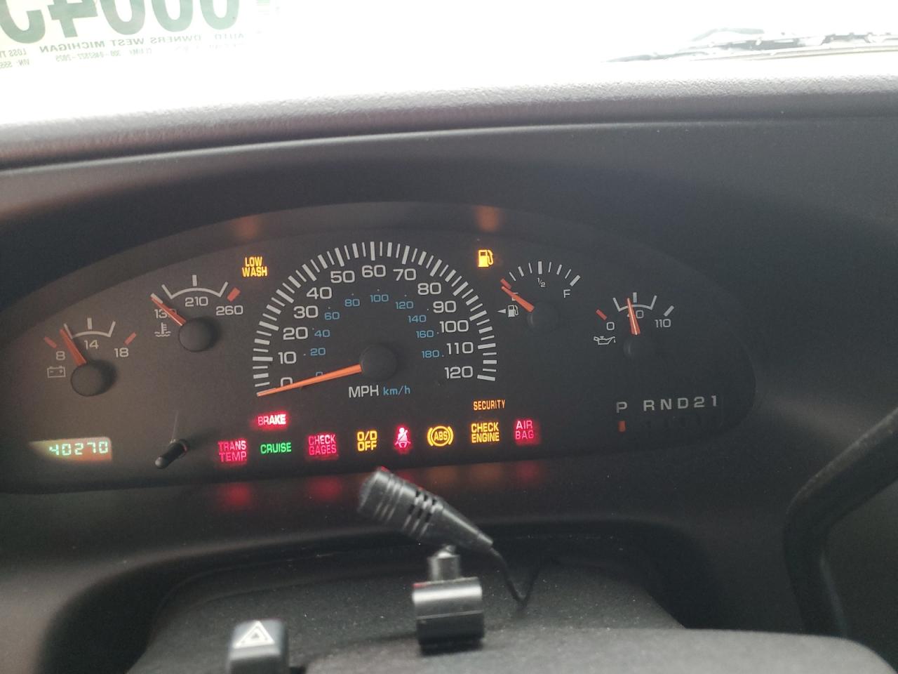 DODGE B SERIES 1999 2B6KB31Y3XK555997 Photo 7