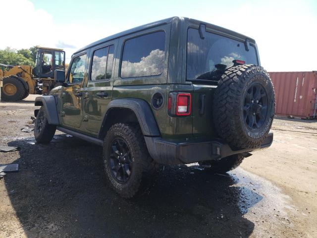  JEEP WRANGLER 2021 Зеленый