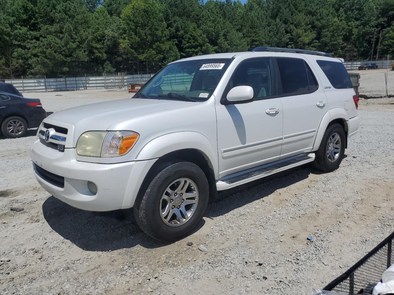 2006 Toyota Sequoia Limited VIN: 5TDZT38A06S277671 Lot: 64899565