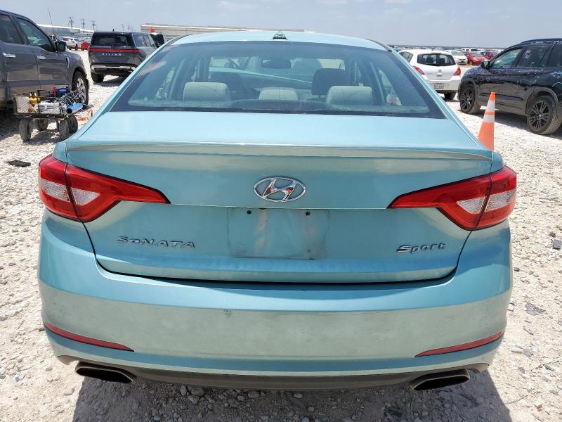  HYUNDAI SONATA 2017 Turquoise